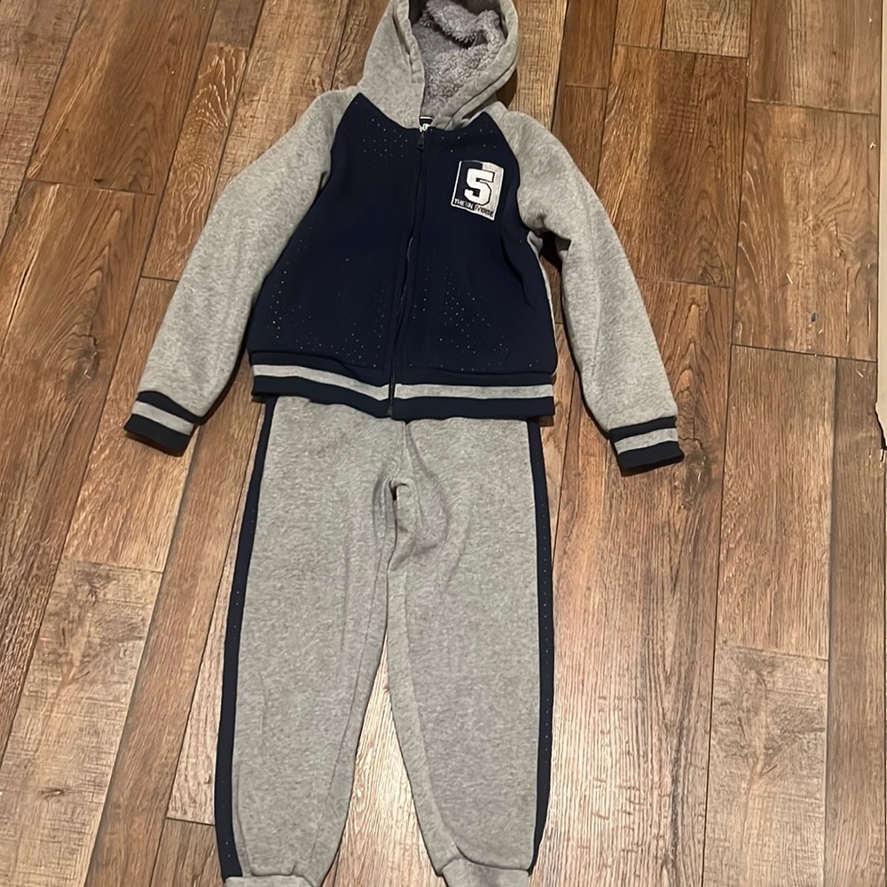 Boys RND Sherpa Lined Sweatsuit